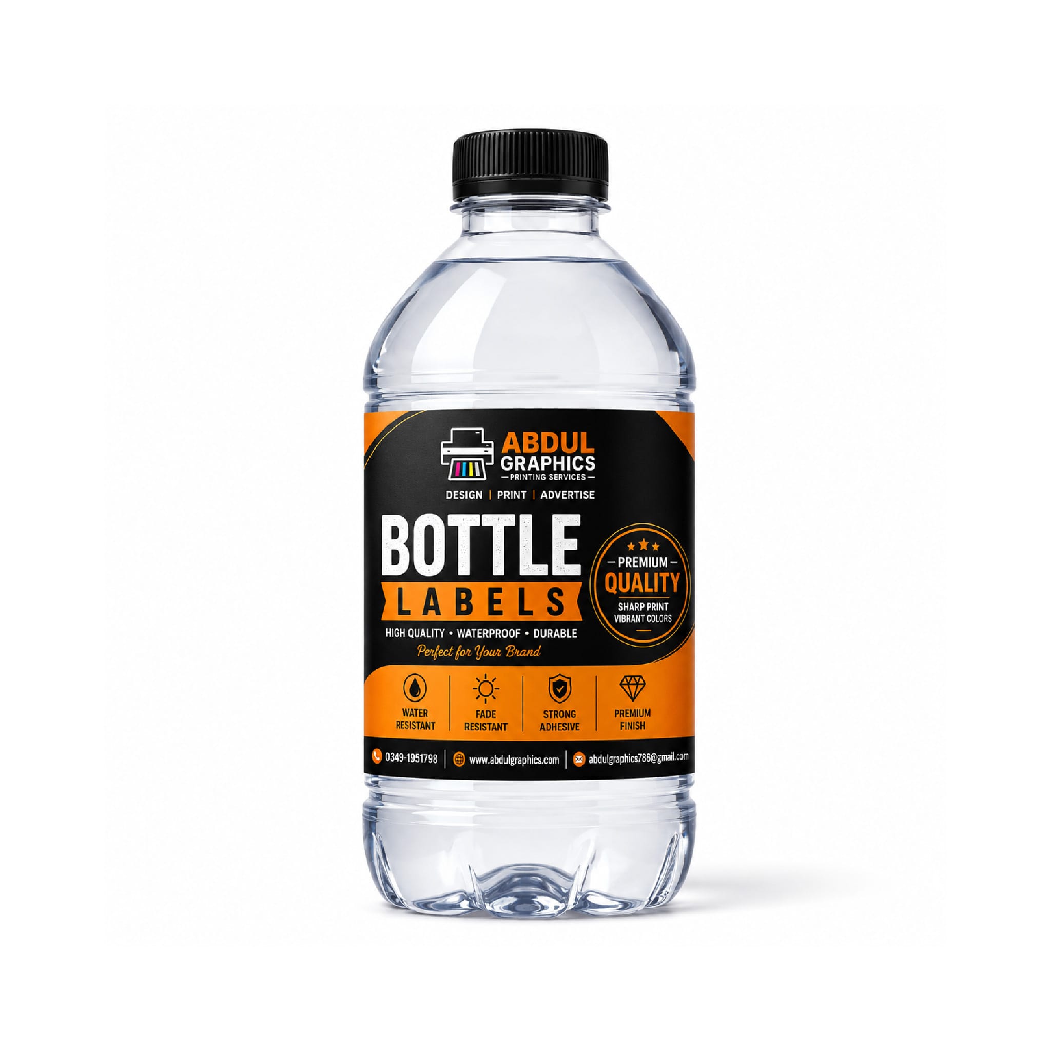 Bottle Labels Printing Abdul Graphics