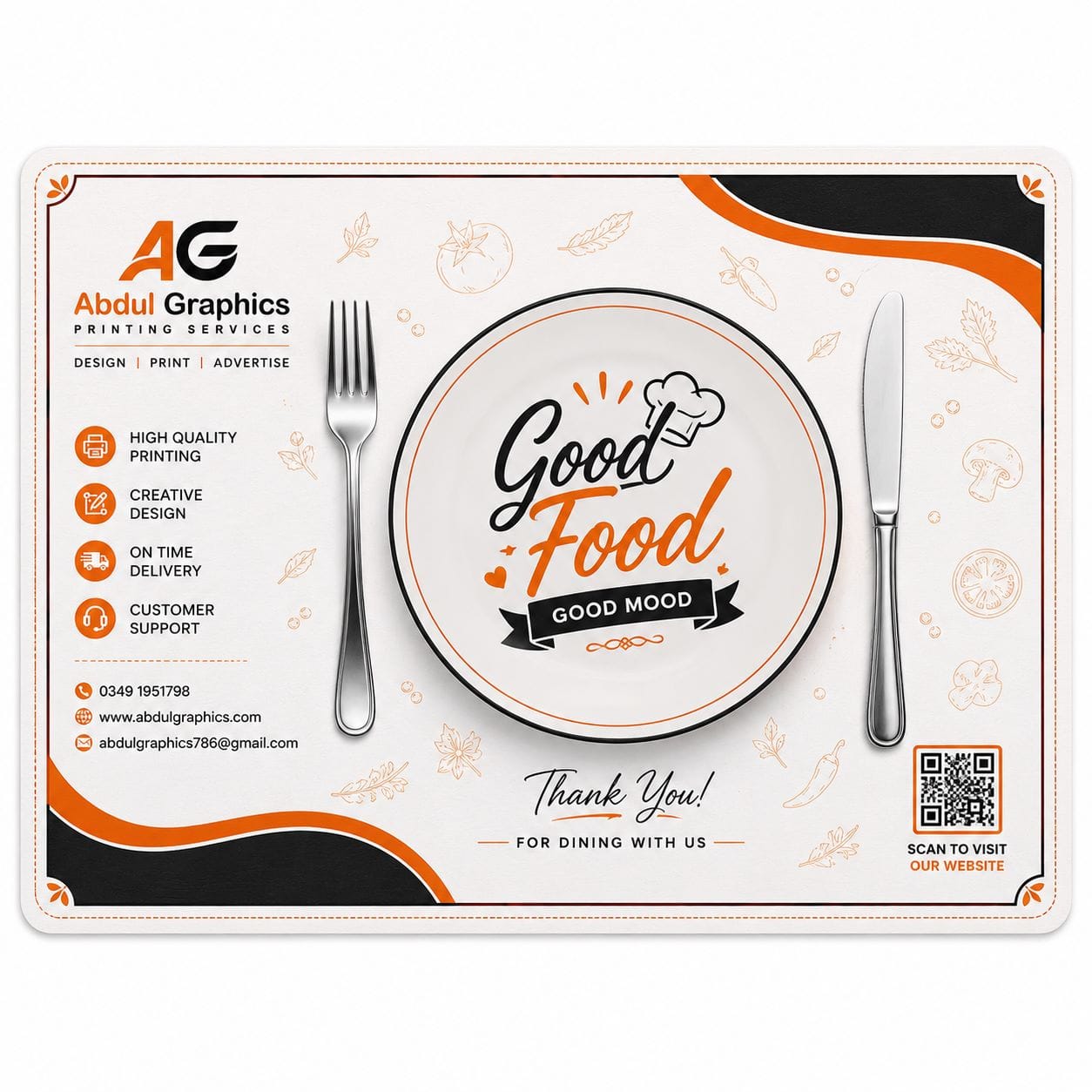 Paper Placemats