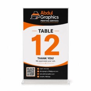 Table Numbers