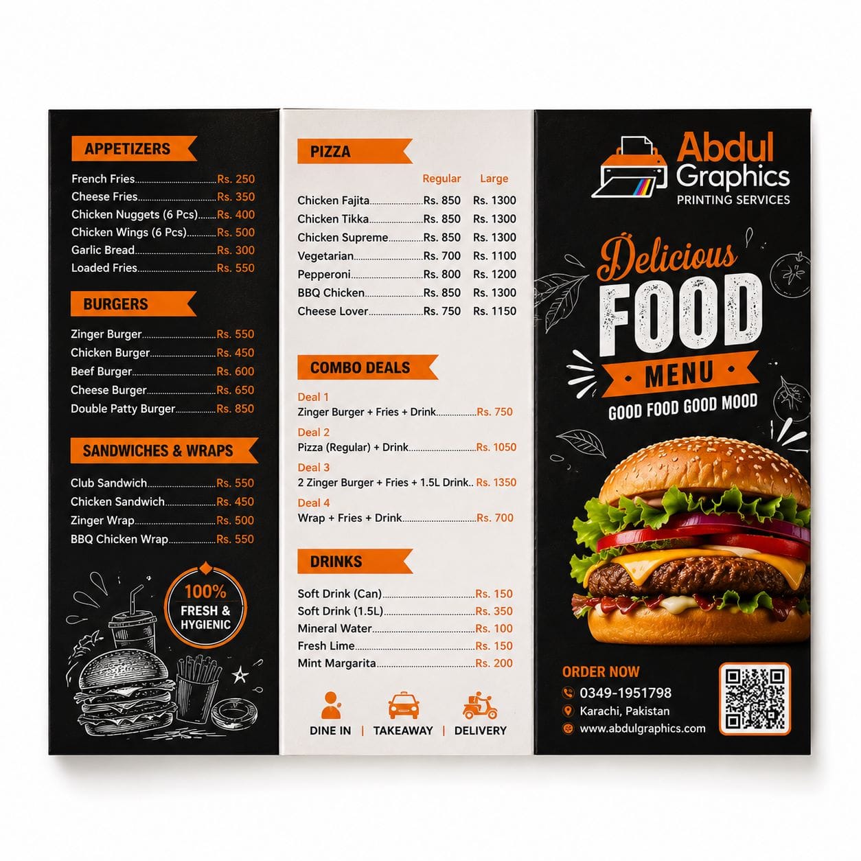 Takeaway Menus