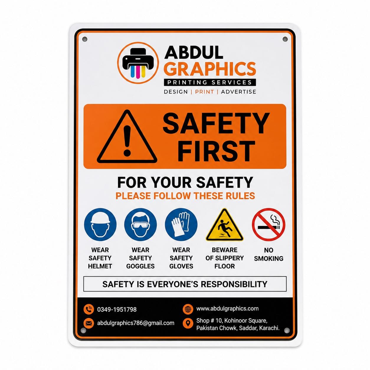 Safety Signs