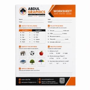 Worksheets