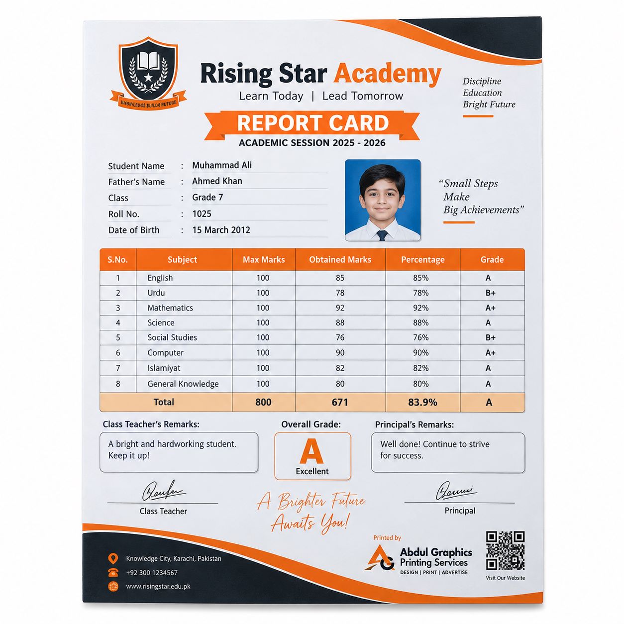 Report Cards