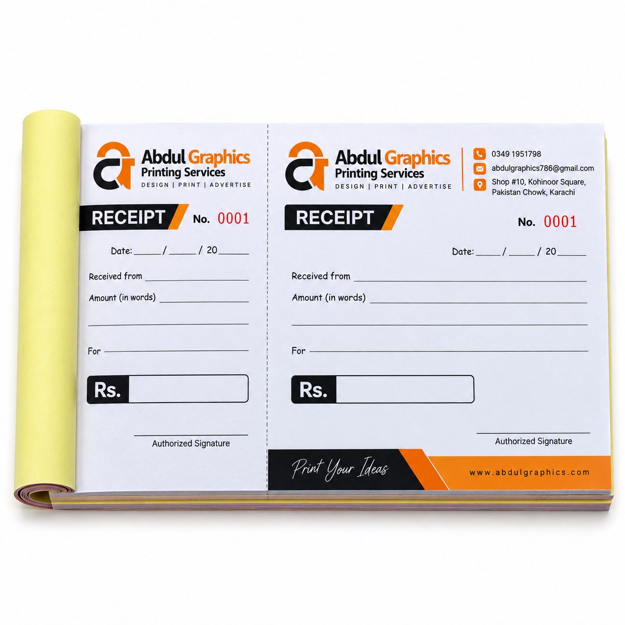 Receipt Books