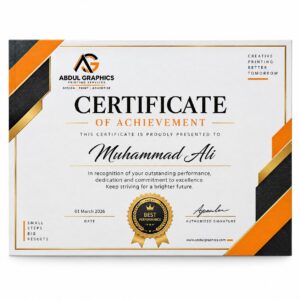 Certificates