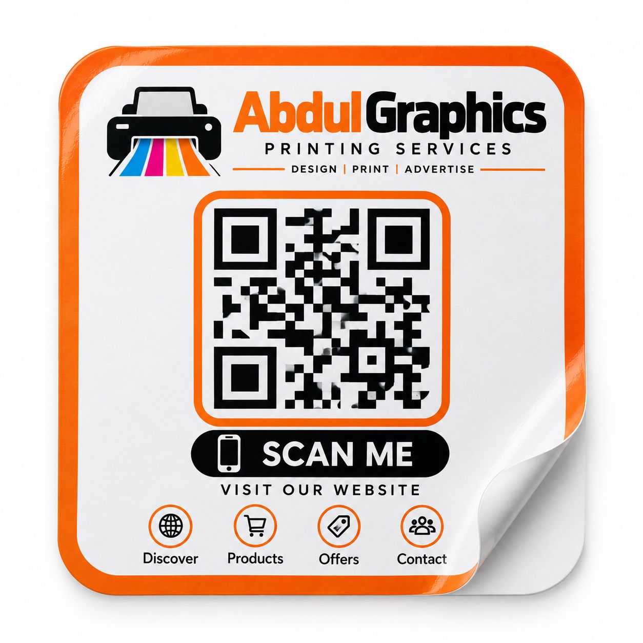 QR Code Stickers