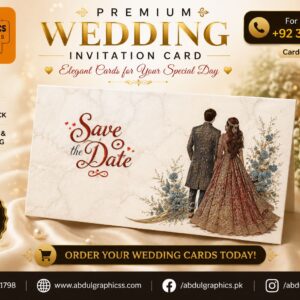 Best Wedding Card Printing Services in Karachi | Abdul Graphics Printing Services