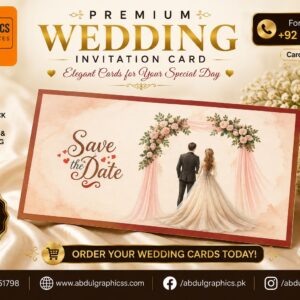 Best Wedding Card Printing Services in Karachi | Abdul Graphics Printing Services